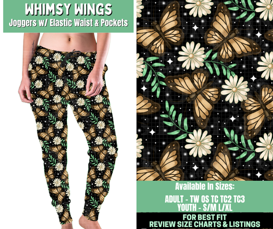 Preorder! Closes 1/7. ETA March. Whimsy Wings Joggers