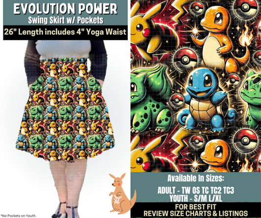 Preorder! Closes 10/2. ETA Dec. Evolution Power Swing Skirt