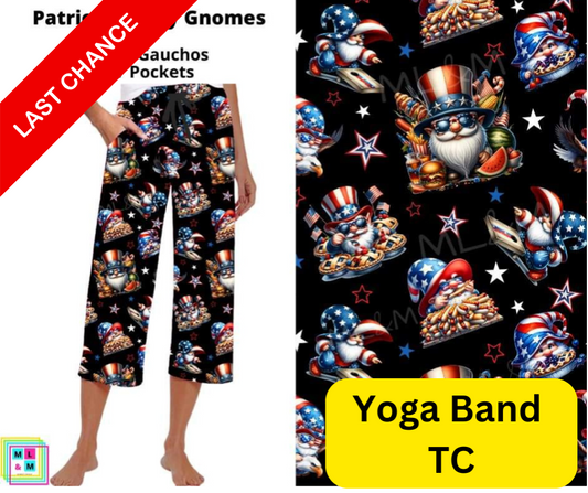 Patriotic Party Gnomes Capri Gauchos - Alonna's Legging Land