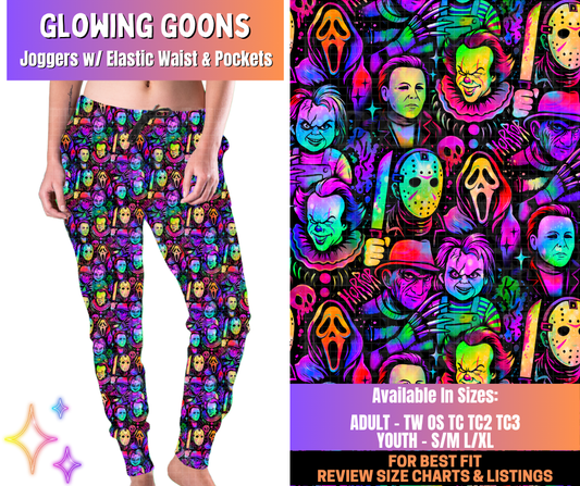 Preorder! Closes 12/10. ETA March. Glowing Goons Joggers