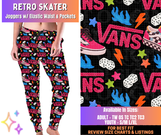 Preorder! Closes 12/10. ETA March. Retro Skater Joggers