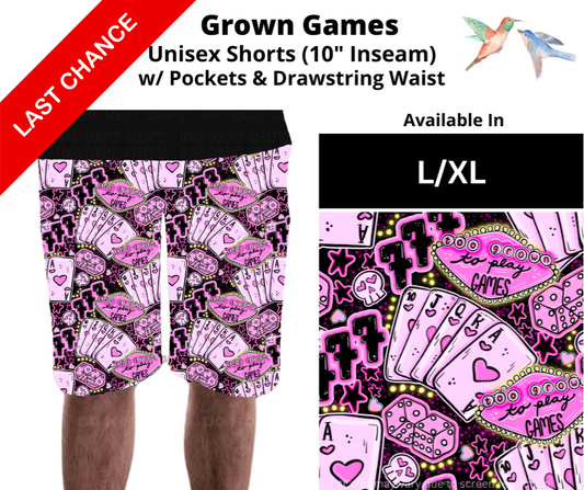 Grown Games Unisex Shorts
