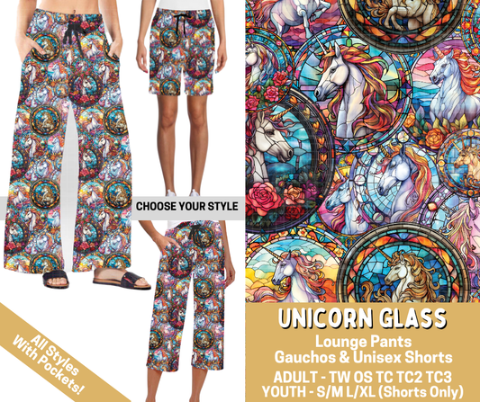 Preorder! Closes 2/26. ETA May. Unicorn Glass Combo Lounge Lengths - Alonna's Legging Land