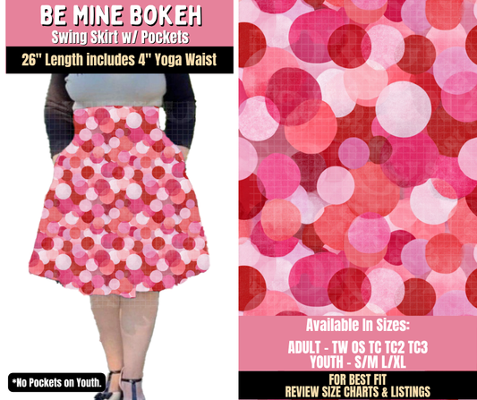Preorder! Closes 10/15. ETA Jan. Be Mine Bokeh Swing Skirt
