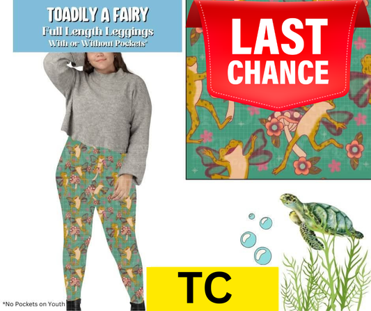 Toadily A Fairy Full Length Leggings w/ Pockets