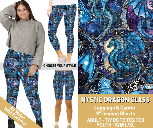 Preorder! Closes 2/26. ETA May. Mystic Dragon Glass Combo Legging Lengths - Alonna's Legging Land
