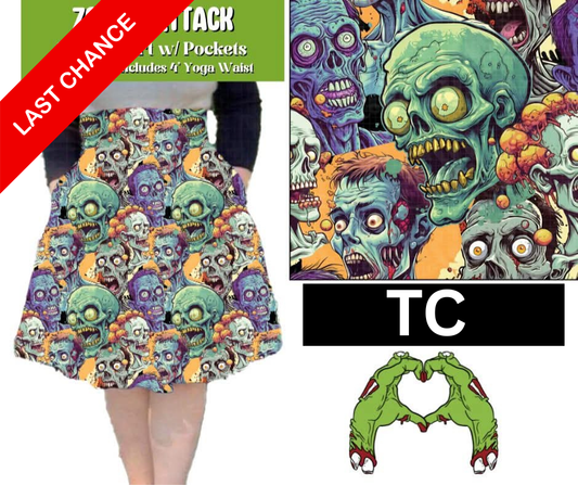 Zombie Attack Swing Skirt