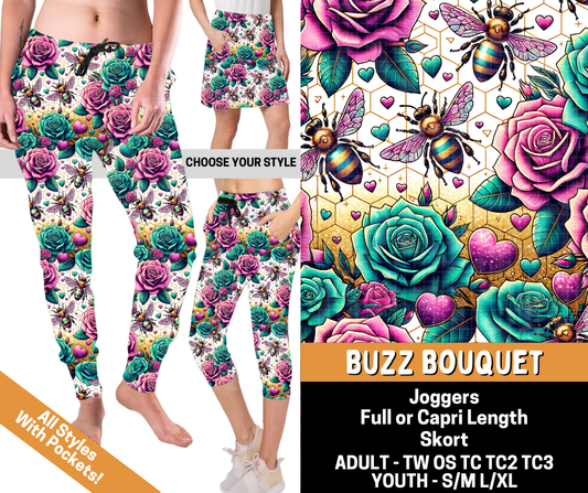Preorder! Closes 6/1. ETA Sept. Buzz Bouquet Combo Jogger Lengths & Skort