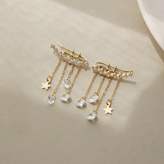 CELESTIAL TASSEL EARRINGS - Alonna's Legging Land