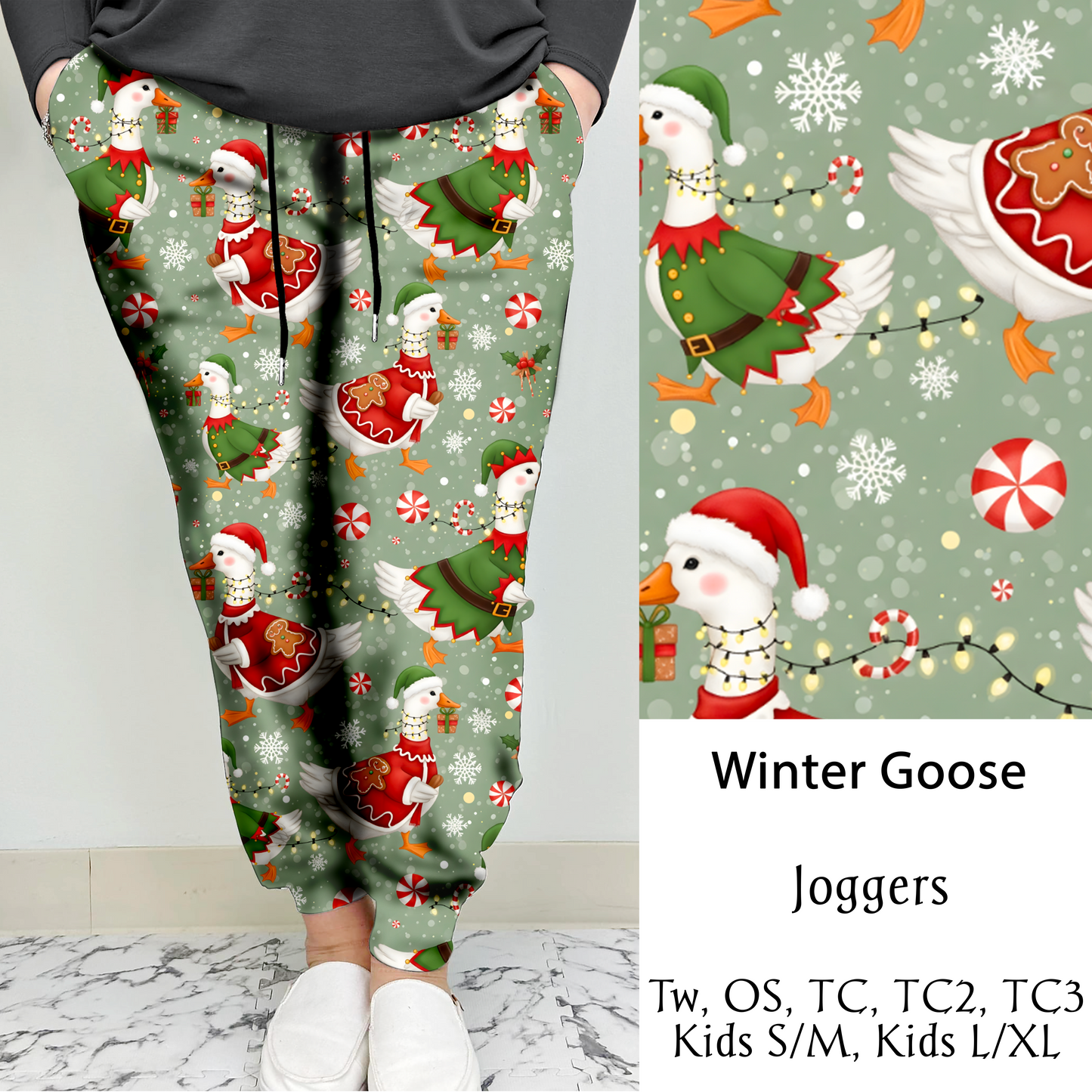 Winter Mouse Leggings/Joggers w/ Pockets | Run ends 9/26 | ETA 41 Days