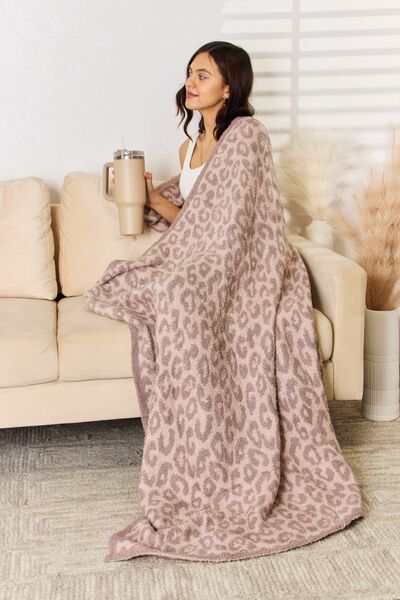 Cuddley Leopard Decorative Throw Blanket - Alonna's Legging Land