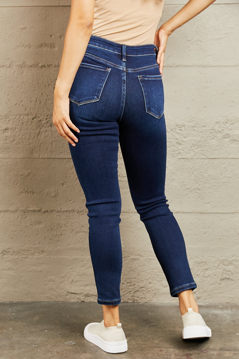 BAYEAS Mid Rise Slim Jeans - Alonna's Legging Land