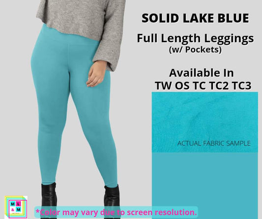 Solid Lake Blue Full Length