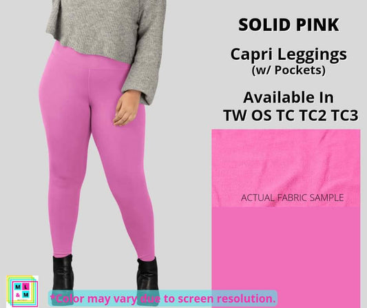 Solid Pink Full Length