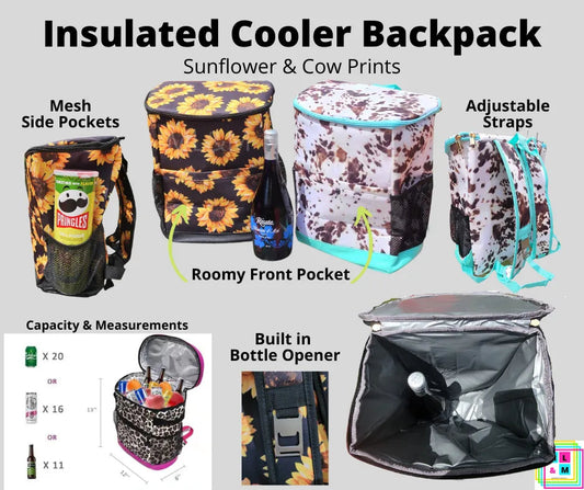 Insulated Cooler Backpacks - Alonna's Legging Land